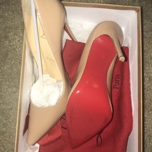 Nude So Kate Christian Louboutin heels